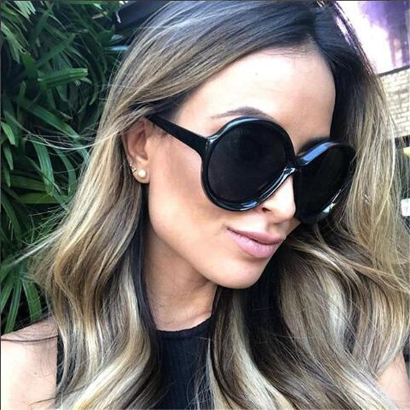 Black Round Luxury Sunglasses